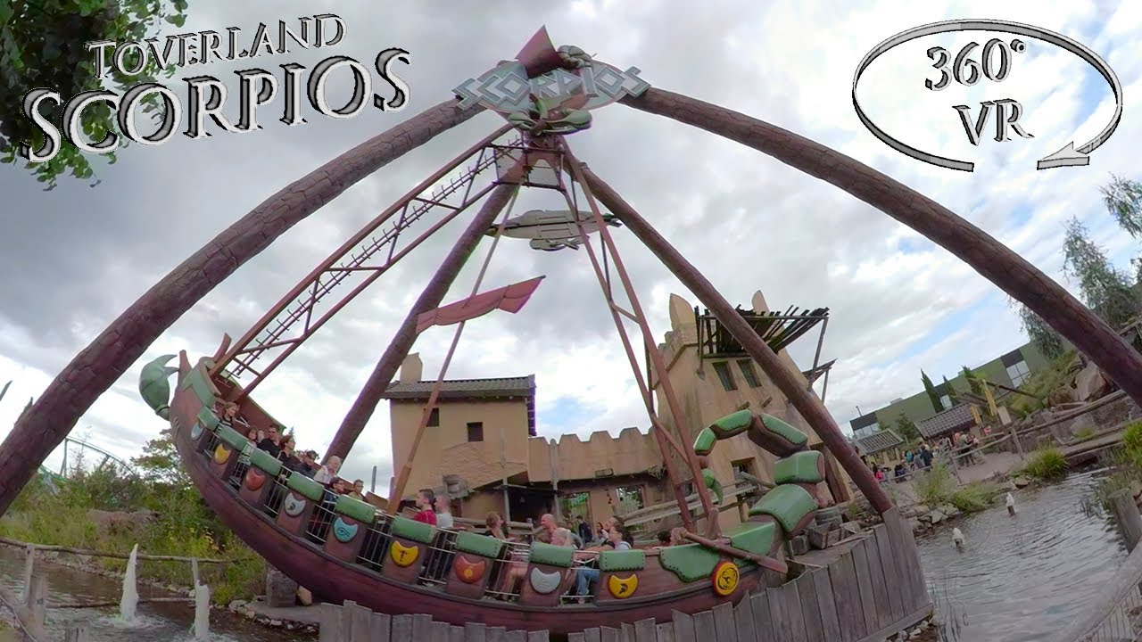 Toverland Scorpios 360° VR POV Onride