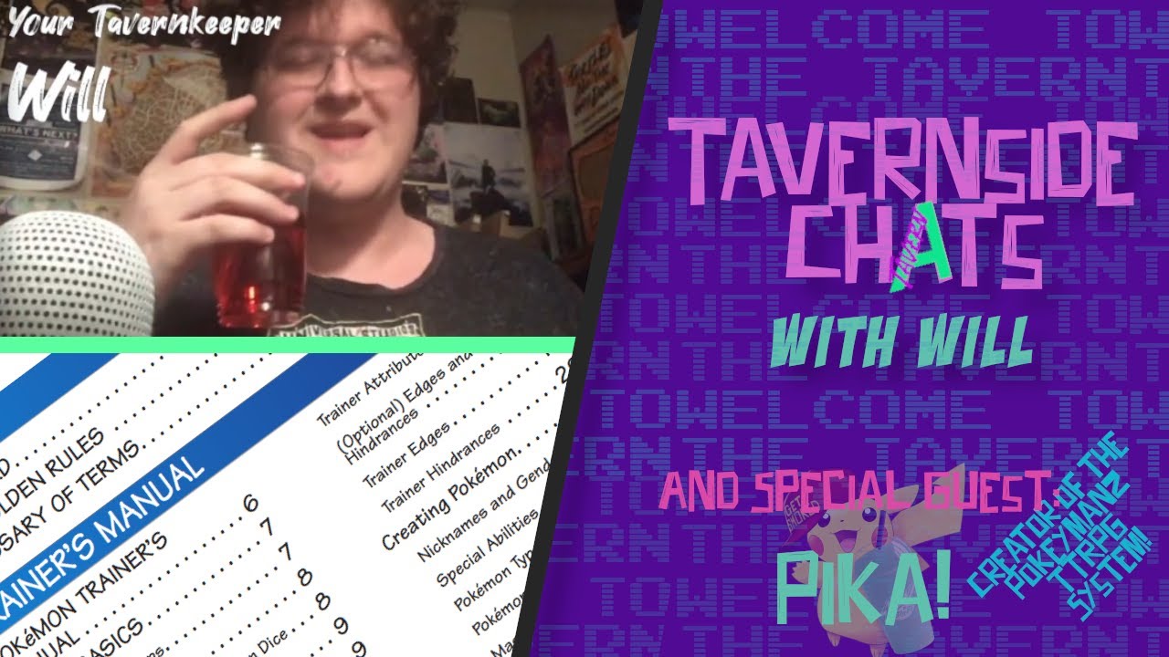 Tavernside Chats EP10 - The Pokeymanz TTRPG Episode!! 