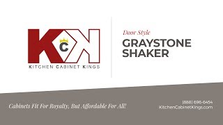 Graystone Shaker Kitchen Cabinets From Kitchen Cabinet Kings Youtube