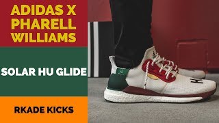 Adidas X Pharrell Williams Solar Hu Glide W On Foot