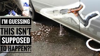 Coolant Leak fix // Mazda Bongo // Ford Freda