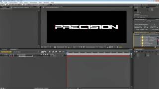 ADOBE AFTER EFFECTS BASIC TEXT TUTORIAL