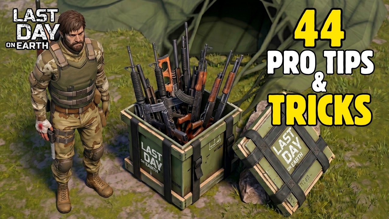 44 PRO TIPS & TRICKS Every Survivor MUST Know! Last Day On Earth ...