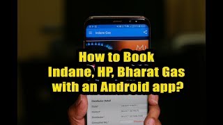 How to Book Indane, HP, Bharat Gas with an Android app? screenshot 1