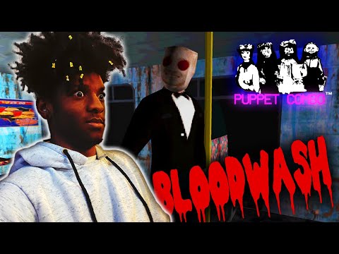 THIS GAME GOT ME TERRIFIED! | Bloodwash Ending