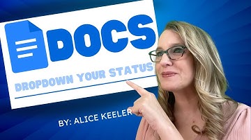 Google Docs: Dropdown Your Status