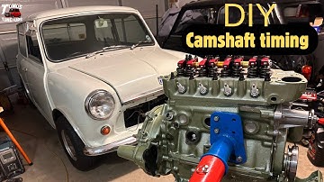 How to set camshaft timing on a Classic Mini for optimum POWER!