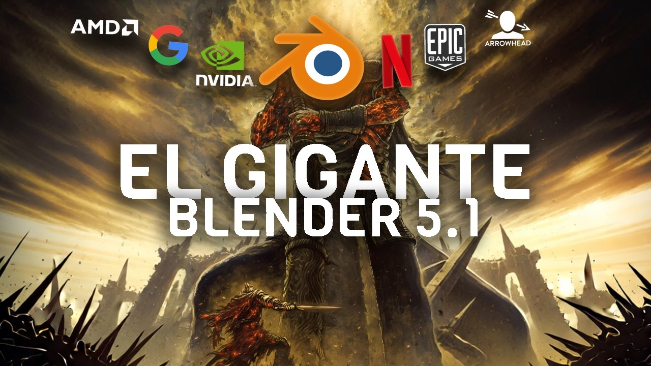 Lo que está a punto de pasar con Blender es BRUTAL | Blender 5.1