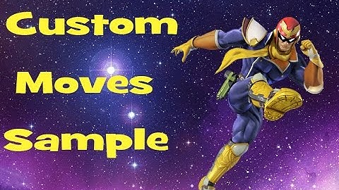 Captain Falcon Custom Moves Sample