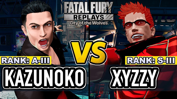 FF COTW ▰ KAZUNOKO (Cristiano Ronaldo) vs XYZZY (Billy) ▰ Fatal Fury CotW High Level Gameplay