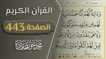 القرآن الكريم - الصفحة 443 || القارئ محمد حوري زاده