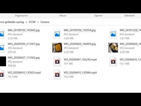 Foto’s overzetten van smartphone naar pc