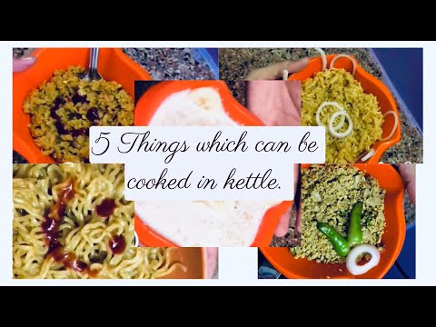 5 things which can be cooked in kettle. #tasty #food #simple #cooking #hacks