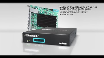 Matrox® QuadHead2Go™ Multi-Monitor On-Device Buttons Demonstration
