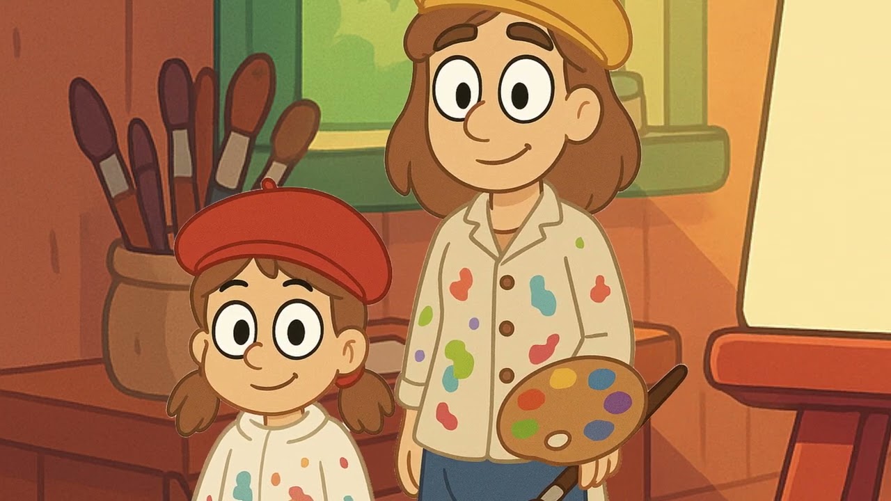 Chapter 1| Splodge at The Art Studio | Splodge | Cartoon