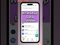 whatsapp ka pura data '1 minutes' me transfer !😱😱😱 #tech #workingtrick #shorts #imr000