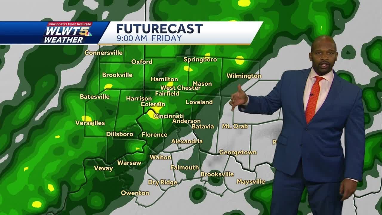 Showers Friday Then Cooler - YouTube
