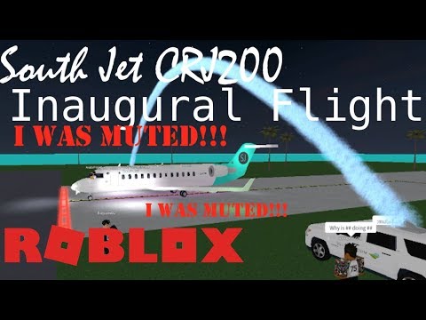 I Was Muted South Jet Crj200 Inaugural Flight Roblox - making a roblox airline episode 15 livery design for a350