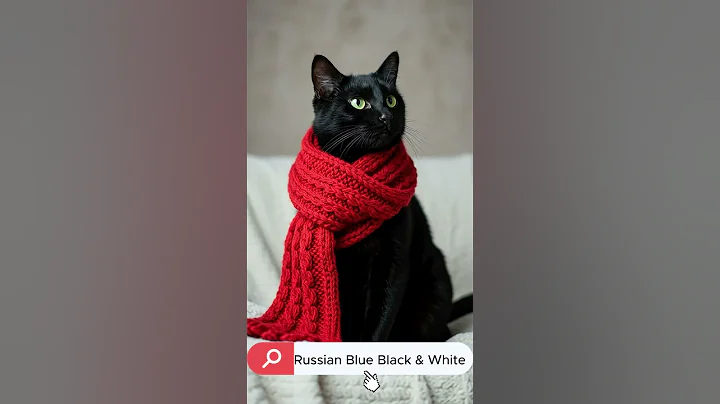 Video 8997491: russian black, russian blue, white cat