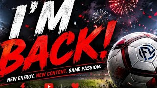 I'M BACK! Youtube deleted my channel..... Now we are back ..... NEW ENERGY. NEW CONTENT. Update