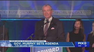 Gov. Murphy sets agenda for 2nd term after narrowly winning reelection