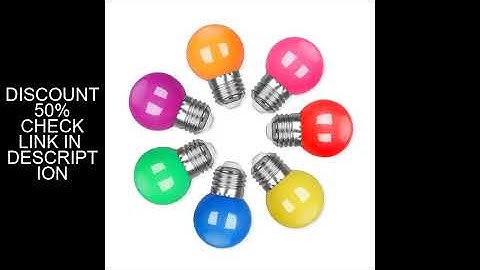 E27 B22 2W LED Globe Bulb Colorful 110V 220V G45 Atmosphere Lamp Blue Green Purple Red Yellow Pink O