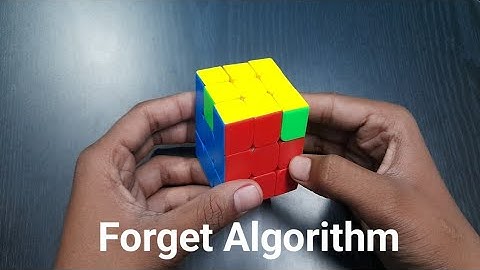 POV : When you forget Algorithm of rubiks cube