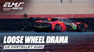 Disaster as Wheel Comes Loose | 4 Hours of Le Castellet 2026 | ELMS