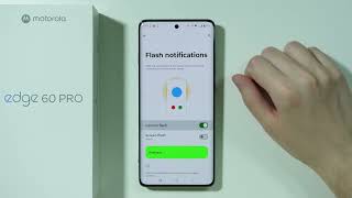 Motorola Edge 60 Pro: How to Turn ON/OFF Flash Notifications (Camera Flashlight/Screen Flash) screenshot 5