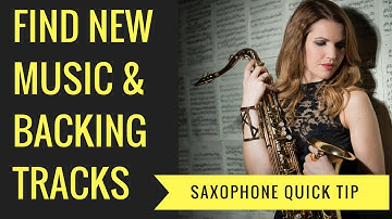 Where I discover new music & backing tracks 🎶  saxophone advice