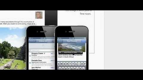 IOS 6 First Look - preview - new maps - facetime