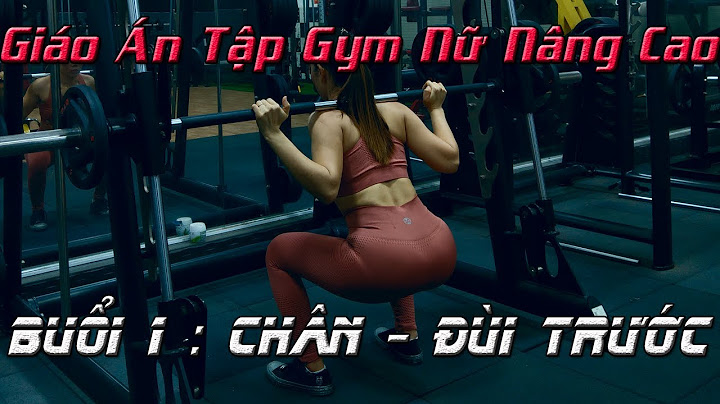 Lịch tập gym 5 ngày 1 tuần cho nữ