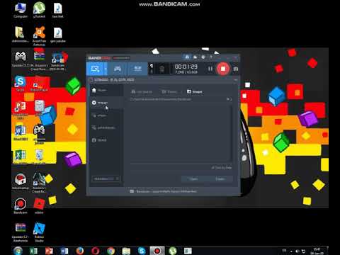 როგორ ჩავწეროთ ვიდეო პერსონალურ კომპიუტერში Bandicam-ით