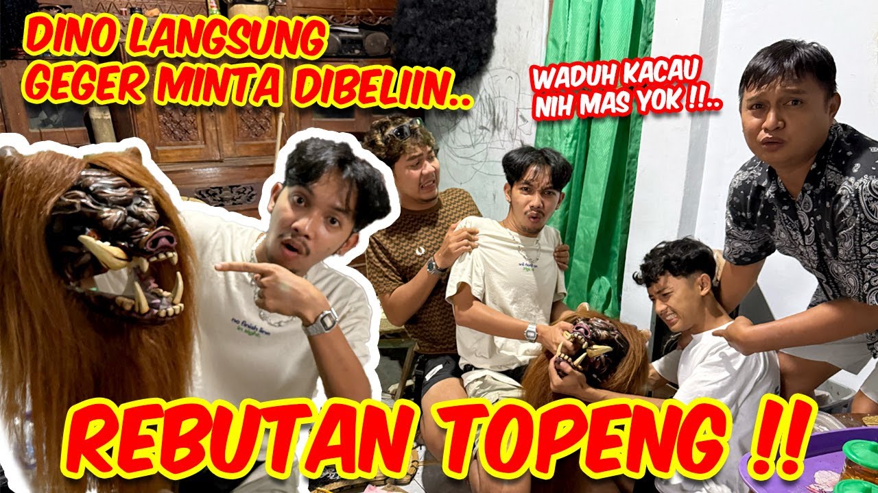 Akhirnya Nemo beli topeng baru lagi !! DINO LANGSUNG GEGER MINTA DIBELIIN