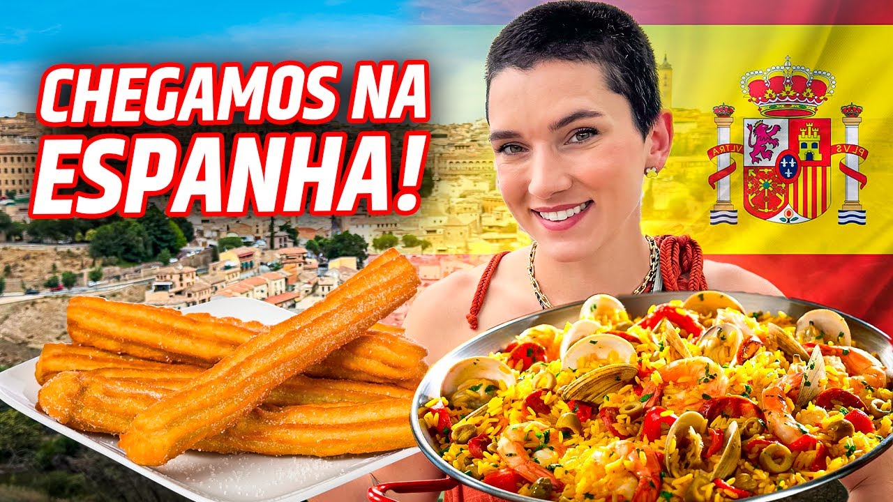 CHEGAMOS NA ESPANHA! 🇪🇸