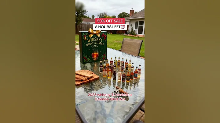 2025 Whiskey Christmas Advent Calendar Blind Box