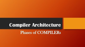 Pillar phases of Compiler: Analysis and Synthesis phase