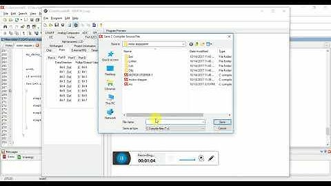 Motor Stepper menggunakan AVR ( codevision )