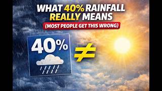 WHAT 40% RAINFALL REALLY MEANS (MOST PEOPLE GET THIS WRONG)