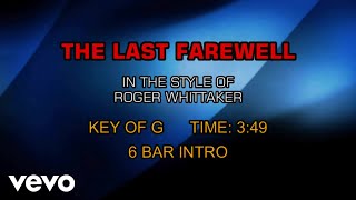 Video thumbnail of "Roger Whittaker - The Last Farewell (Karaoke)"