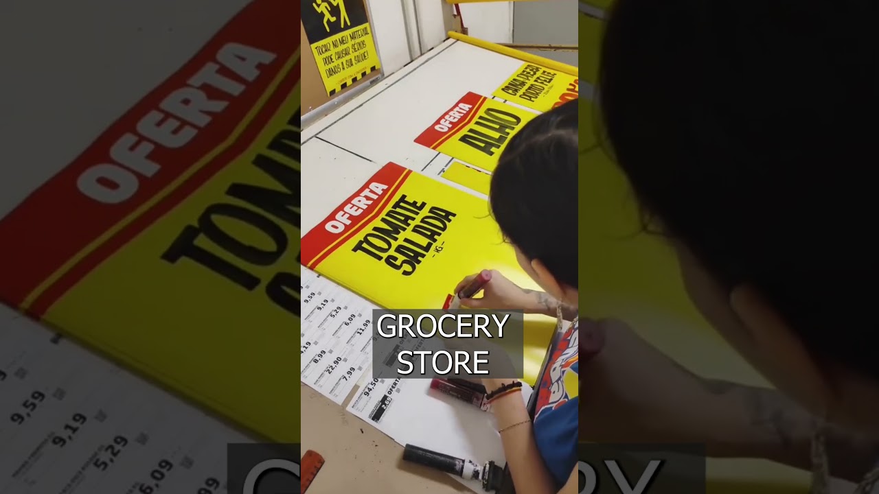 VIRAL video: A girl simply drawing price tags  