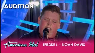 Noah Davis: This Farm Boy From Arkansas Will Make You Say WIG!!! | American Idol 2018