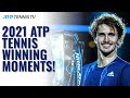 Every championship point  trophy lift from 2021 atp tennis season 