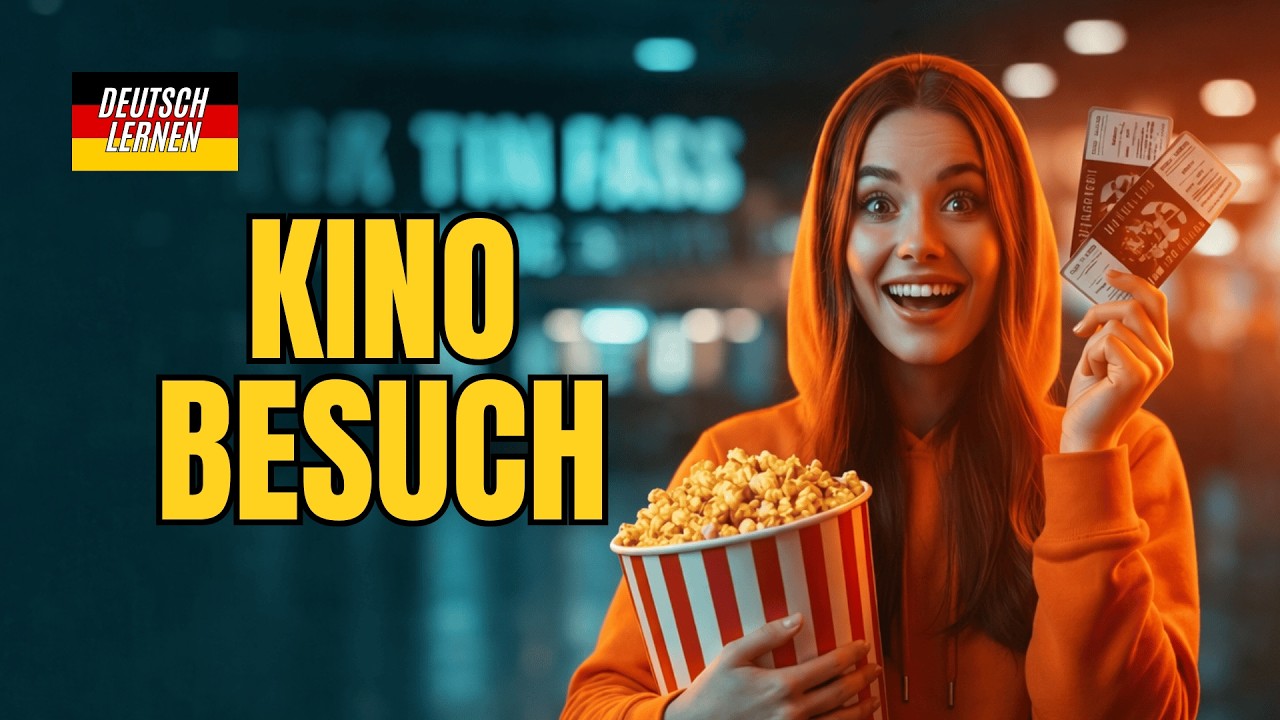 Deutsch lernen | Dialog: Kinobesuch | Deutschkurs B Niveau