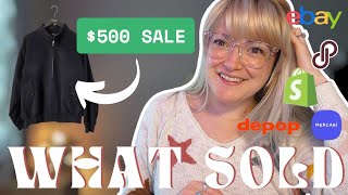What Sold This Week | Turning $5 into $500 💰 | Full time Reseller