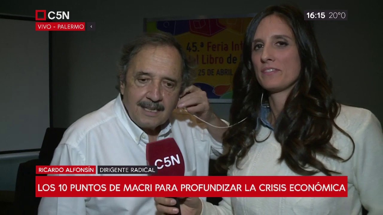 Entrevista a Ricardo Alfonsín