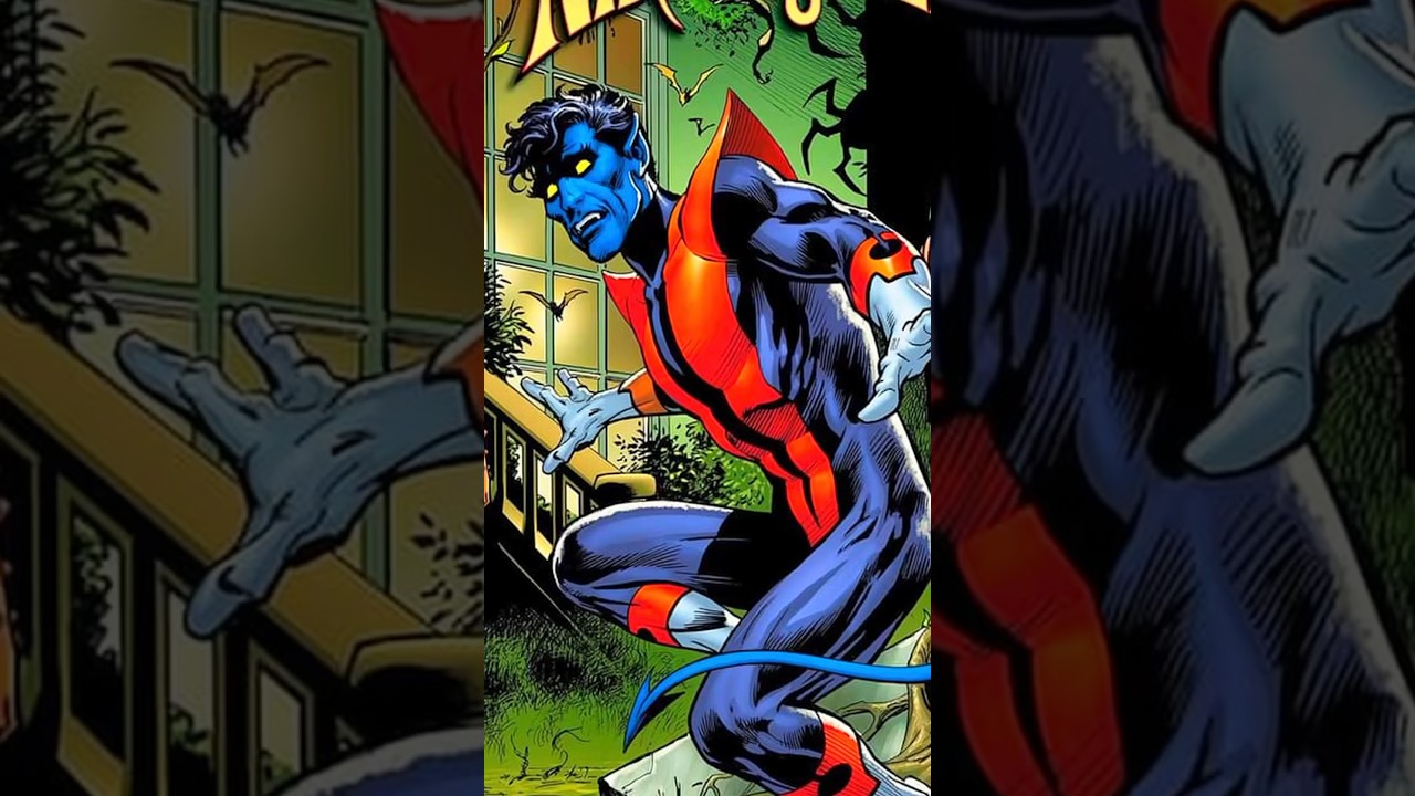 Nightcrawler’s origin ! #marvel #reupload #marvelstudios #marvelcomics #comics #nightcrawler #xmen
