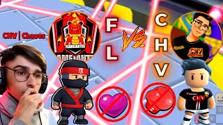 💫CHV vs FL Xclã Contra as LENDAS ! O xclã mais brabo que você vai ver no stumble guys ?Chaves Games💫