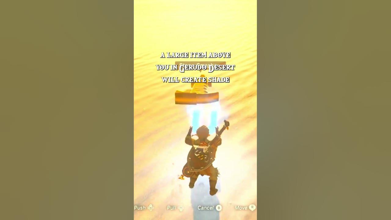 Easy Tip To Find Shade In Gerudo Dessert In BOTW YouTube