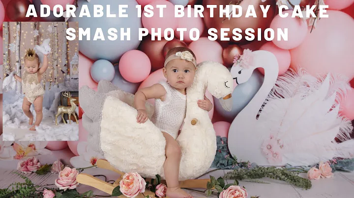The most adorable 1st birthday cake smash photography